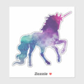 Pink Sky Unicorn Sticker (Vel)