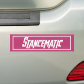 PINK SLAP BUMPERSTICKER (Op auto)