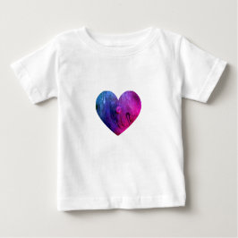 Pink Slime Heart Baby T-Shirt 