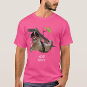 PINK SLOTH; CLASSIC JOLLY ROGER T-SHIRT (Voorkant)