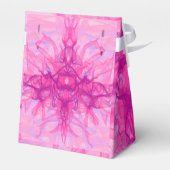 PINK SMOKE - Moderne en abstracte fractale kunst - Bedankdoosjes (Achterkant)