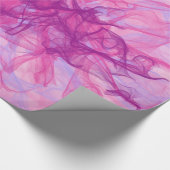 PINK SMOKE - Moderne en abstracte fractale kunst - Cadeaupapier (Hoek)