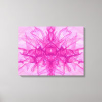 PINK SMOKE - Moderne en abstracte fractale kunst -