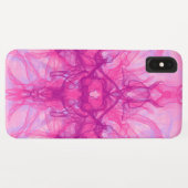 PINK SMOKE - Moderne en abstracte fractale kunst - Case-Mate iPhone Case (Achterkant (horizontaal))