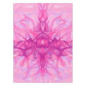 PINK SMOKE - Moderne en abstracte fractale kunst - Tafelkleed (Voorkant)