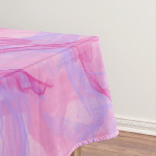 PINK SMOKE - Moderne en abstracte fractale kunst - Tafelkleed (Voorbeeld)