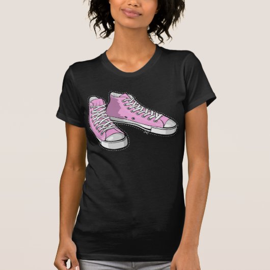 Pink Sneakers T-shirt (Voorkant)