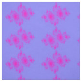 Pink Sneeze Patterned Fractal Craft Fabric Stof (Swatch)