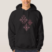 Pink Snowflake Sweatshirt (Voorkant)