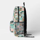 Pink Southwest Bedrukte Rugzak (Rechts)