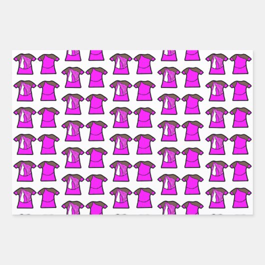 Pink Spark Dancer Inpakpapier Vel (Voorkant)