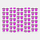 Pink Spark Dancer Inpakpapier Vel (Voorkant 3)