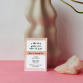 Pink Sparkle Birthday Invitation Kaart