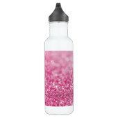 Pink Sparkle Bouquet Water Fles (Rechts)