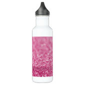 Pink Sparkle Bouquet Water Fles (Links)