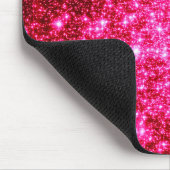 Pink Sparkle Mousepad Muismat (Hoek)