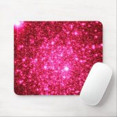 Pink Sparkle Mousepad Muismat (Met muis)
