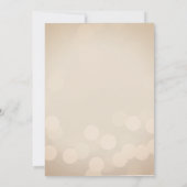 Pink Sparkle Ornament kerstfeest Kaart (Achterkant)