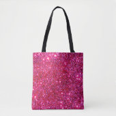 Pink Sparkly Canvas tassen Princess Glittery Fun (Voorkant)