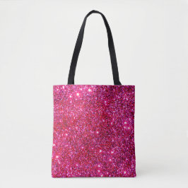 Pink Sparkly Canvas tassen Princess Glittery Fun