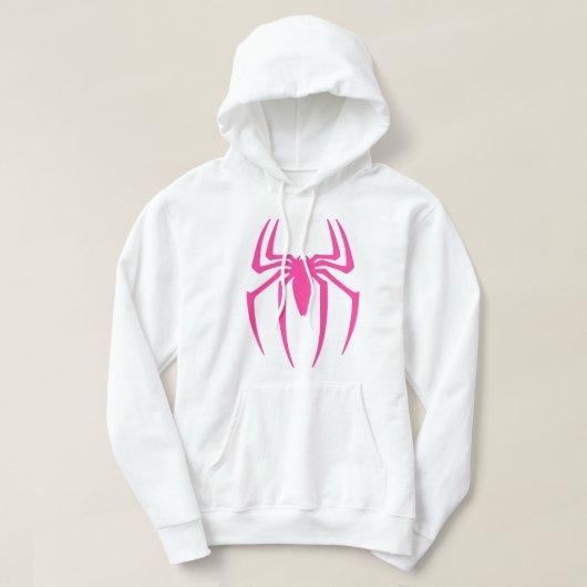 Pink Spider Emblem Hoodie (Design voorkant)