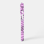 Pink Spider Web Halloween Phone Case iPhone Hoesje (Linkerkant)