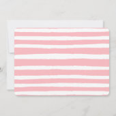 Pink Spooky Ghost Girl Halloween Birthday Kaart (Achterkant)