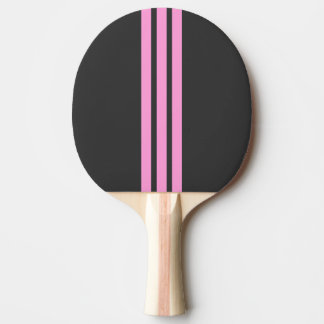 Pink Sport Stripe Ping Pong Paddle Tafeltennisbatje