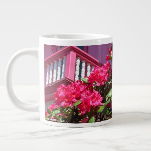 Pink Spring Balcony - Martha's wijngaard Grote Koffiekop (Links)