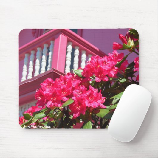 Pink Spring Balcony - Martha's wijngaard Muismat (Met muis)