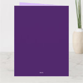 Pink Spring Blossom Personalized Get Well Kaart (Achterkant)