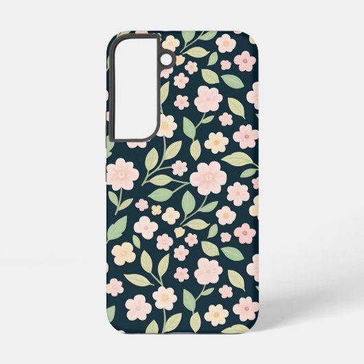 Pink Spring Elegance Samsung Galaxy Hoesje (Achterkant)