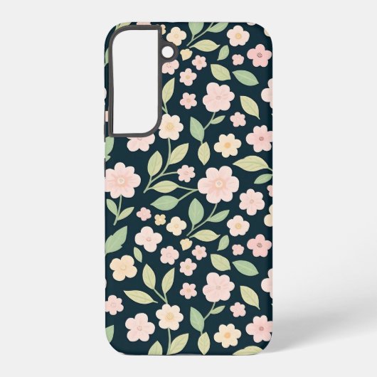 Pink Spring Elegance Samsung Galaxy Hoesje (Achterkant)