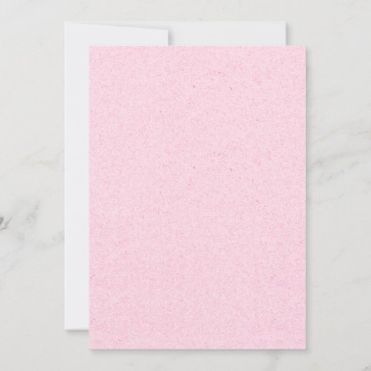 Pink Spring Roos Floral Wedding Save the Date Kaart (Achterkant)