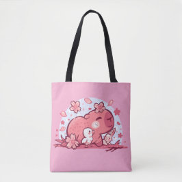 Pink Spring Vrienden Tote Bag