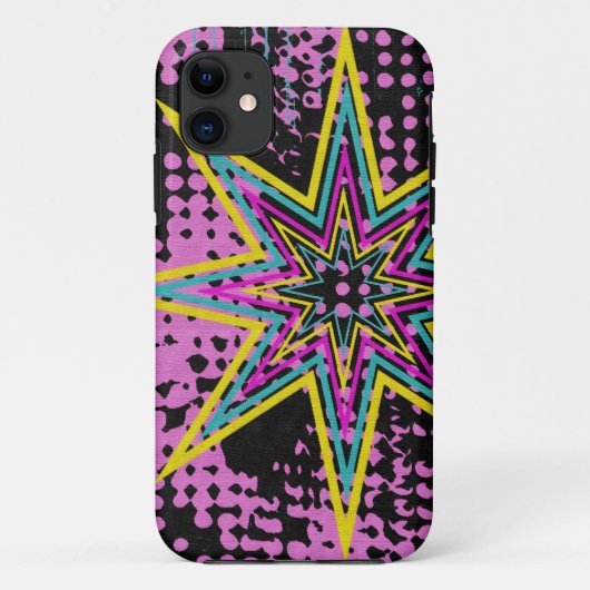 Pink Star Case-Mate iPhone Case (Achterkant)