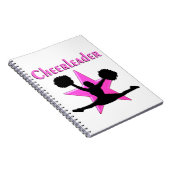 PINK STAR CHEERLEADER NOTITIEBOEK (Rechterzijde)