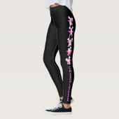 PINK STAR CHEERLEADING LEGGINGS (Links)