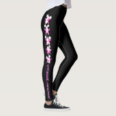 PINK STAR CHEERLEADING LEGGINGS (Rechts)