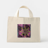 Pink Star Mini Tote Bag (Achterkant)