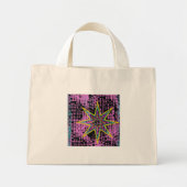 Pink Star Mini Tote Bag (Voorkant)