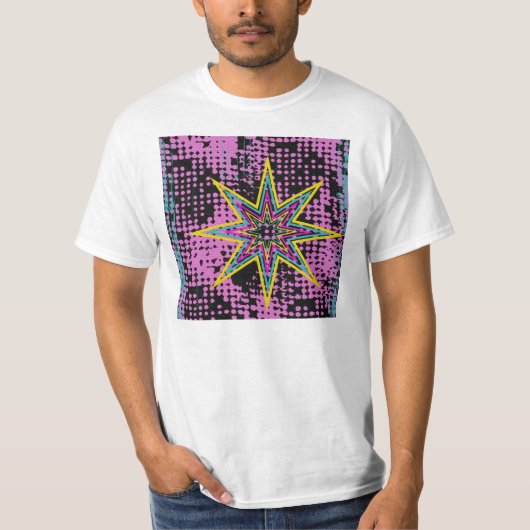 Pink Star T-shirt (Voorkant)