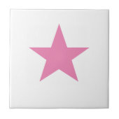 Pink Star Tegeltje (Voorkant)