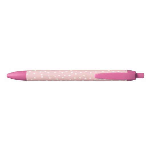 Pink Star Zwarte Inkt Pen (Achterkant)