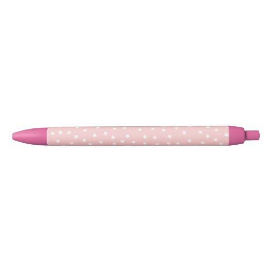 Pink Star Zwarte Inkt Pen (Voorkant)