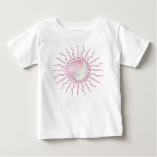 Pink Starburst Yin Yang