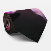 Pink Stargazer Lily Stropdas (Opgerold)