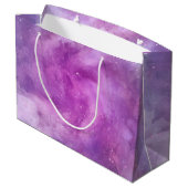 Pink Starry Sky Groot Cadeauzakje (Achterkant Gekanteld)