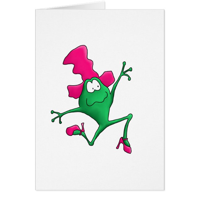 Pink Stilletto Happy Frog (Voorkant)