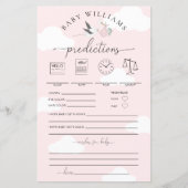 Pink Stork Baby voorspellingen spel (Voorkant)